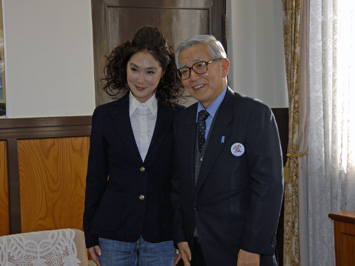 2月10日（火曜日）女優 浅野温子氏の訪問（県庁）の画像