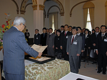 2月20日（金曜日）愛媛県職員等表彰式（県庁）の画像