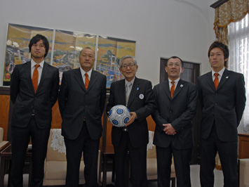 2月23日（月曜日）愛媛FCの2009シーズン決意表明（県庁）の画像