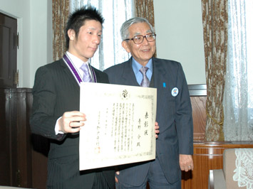 4月2日（木曜日）愛媛県文化・スポーツ賞表彰式（県庁）の画像