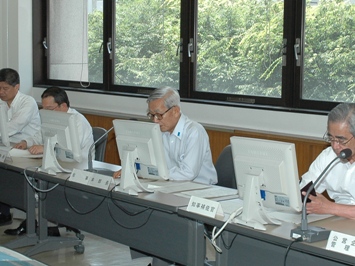 6月16日（火曜日）愛媛県新型インフルエンザ危機対策本部会議（県庁）の画像