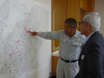 7月31日（金曜日）耕作放棄地の再生状況視察（西条市）の画像