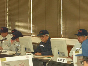 9月1日（火曜日）愛媛県総合防災訓練（災害対策本部会議）（県庁）の画像
