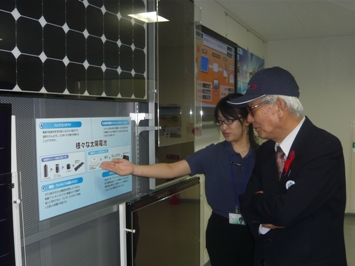 11月10日（火曜日）太陽電池製造装置工場視察（松山市内）の画像