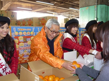 1月29日（金曜日）県産農産物販売促進活動（大阪府）の画像