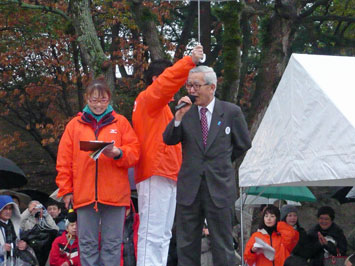 1月31日（日曜日）愛媛マラソン　スタート式（松山市内）の画像