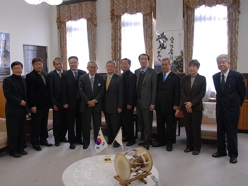 2月23日（火曜日）韓国の環境保全団体「平澤アジェンダ21」の訪問（県庁）の画像