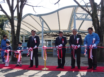 3月27日（土曜日）とべ動物園「ふれあい広場」完成披露式（とべ動物園）の画像