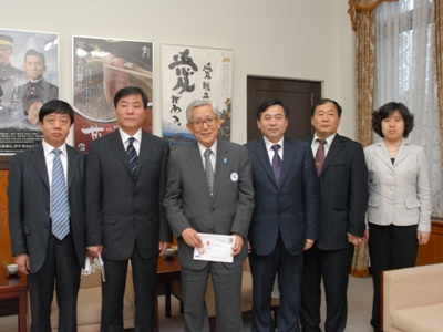 4月12日（月曜日）中国・撫順市経済友好代表団の訪問（県庁）の画像