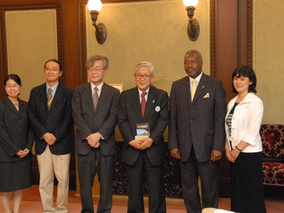 7月8日（木曜日）駐日モザンビーク共和国大使、駐モザンビーク日本国大使との会談（県庁）の画像