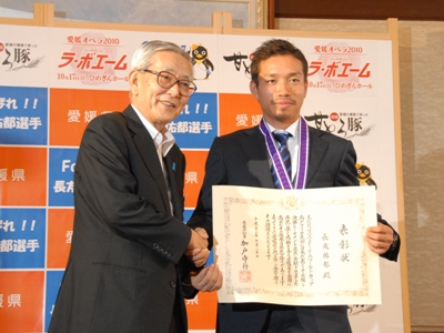 7月20日（火曜日）愛媛県文化・スポーツ賞表彰式（県庁）の画像