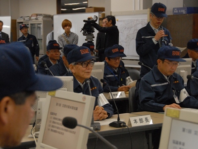 10月15日（金曜日）愛媛県原子力防災訓練（県庁）の画像