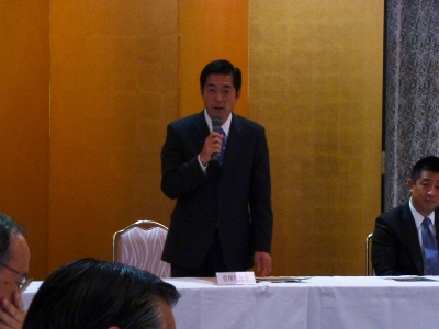 12月15日（水曜日）愛媛県首長連盟との意見交換会（松山市内）の画像