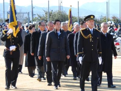 1月14日（金曜日）愛媛県警察観閲式（松山市内）の画像