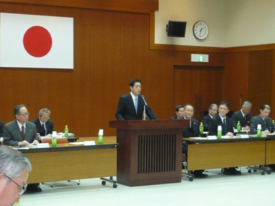 1月14日（金曜日）愛媛県警察署長会議（県警察本部）の画像