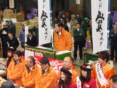 1月28日（金曜日）県産かんきつの京都トップセールス（京都府）の画像