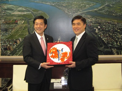 2月14日（月曜日）台北市長訪問（台湾）の画像