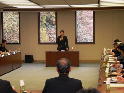 2月18日（金曜日）県・市町連携政策会議（県庁）の画像