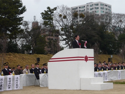 2月20日（日曜日）松山市消防出初式（松山市内）の画像