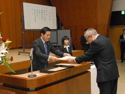2月21日（月曜日）愛媛県職員等表彰式（県庁）の画像