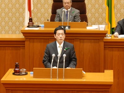 3月11日（金曜日）2月定例県議会閉会（県議会議事堂）の画像