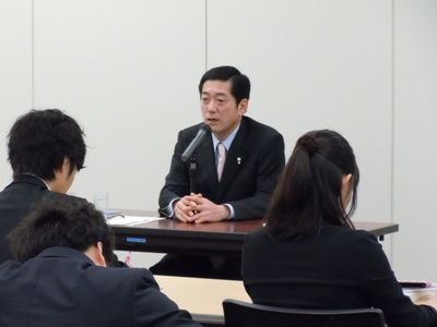 4月19日（火曜日）総務省新規採用職員研修（東京都）の画像