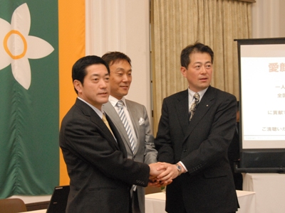 4月25日（月曜日）株式会社パソナテック松山BPOセンター立地協定書調印式（県庁）の画像