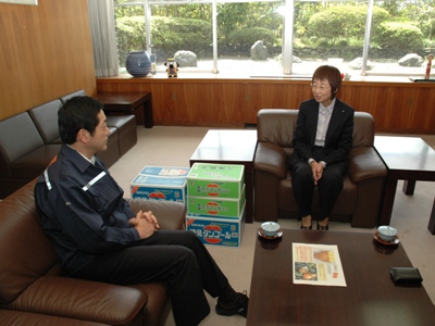5月2日（月曜日）仙台市長訪問（宮城県）の画像