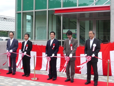 6月13日（月曜日）愛媛大学農学部附属知的植物工場基盤技術研究センター開所式（松山市内）の画像