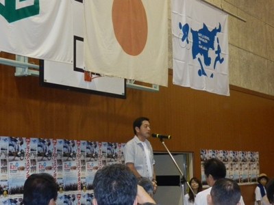 8月20日（土曜日）トライアスロン中島大会開会式（松山市中島）の画像