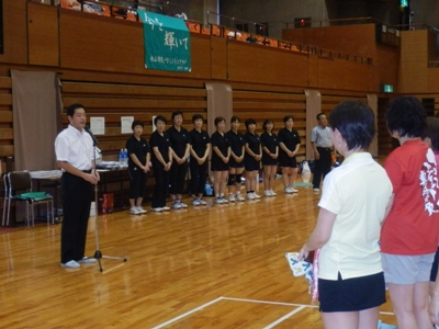 9月14日（水曜日）松山市レディースバドミントン大会（松山市内）の画像