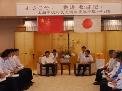9月17日（土曜日）上海市副市長らとの対談（松山市内）の画像