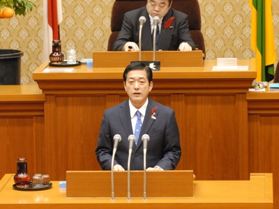 11月28日（月曜日）12月定例県議会開会（議会議事堂）の画像