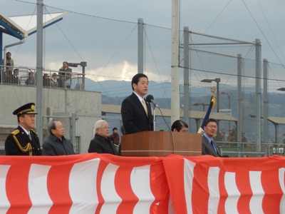 1月13日（金曜日）愛媛県警察観閲式（松山市内）の画像