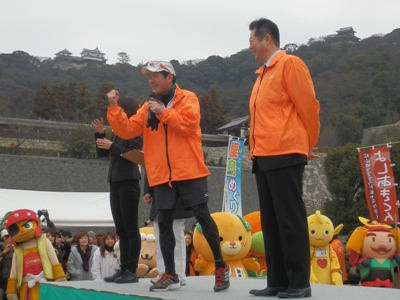 2月5日（日曜日）愛媛マラソンスタートセレモニー（松山市内）の画像