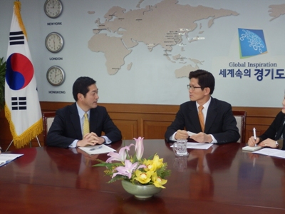2月13日（月曜日）京畿道知事訪問（韓国・水原市）の画像