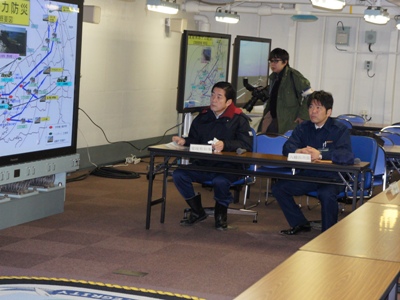 2月16日（木曜日）愛媛県原子力防災広域避難訓練（大洲市）の画像