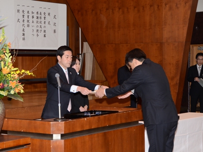 2月20日（月曜日）愛媛県職員等表彰式（県庁）の画像