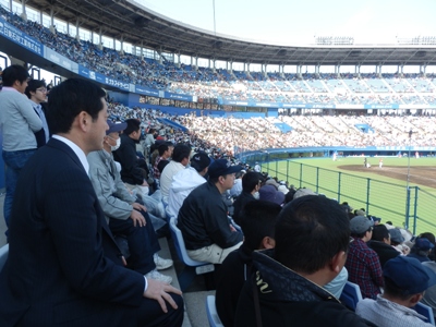 4月15日（日曜日）東京ヤクルトスワローズ対広島東洋カープ公式戦（松山市内）の画像