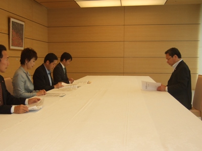 6月13日（水曜日）内閣官房副長官への重要施策提案・要望（東京都）の画像