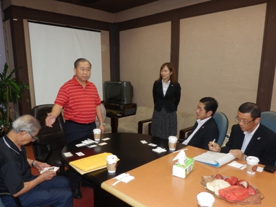 9月14日（金曜日）中華民国全民羽球発展協会会長との会談（台湾）の画像