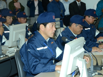 10月23日（火曜日）愛媛県原子力防災訓練（県庁）の画像