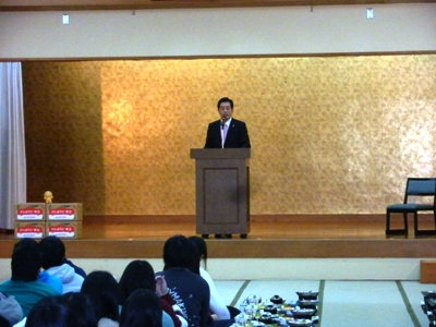 12月6日（木曜日）仙台市立仙台高等学校歓迎セレモニー（松山市内）の画像