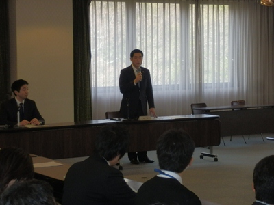 3月19日（火曜日）市町交流職員・実務研修生研修会 講演（県庁）の画像