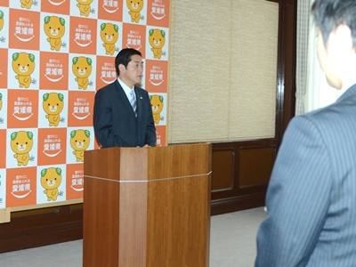 3月29日（金曜日）他県及び省庁等派遣職員激励会（県庁）