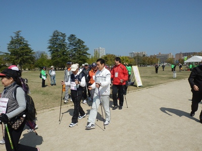 4月13日（土曜日）ジャパンノルディック・ウォークプレミアリーグ松山大会（松山市内）の画像