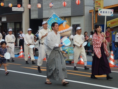 8月9日（金曜日）松山まつり「野球拳おどり」（松山市内）