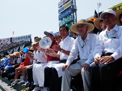 8月14日（水曜日）全国高等学校野球選手権記念大会応援（兵庫県）の画像