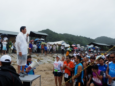 8月25日（日曜日）トライアスロン中島大会スタート式（松山市中島）の画像