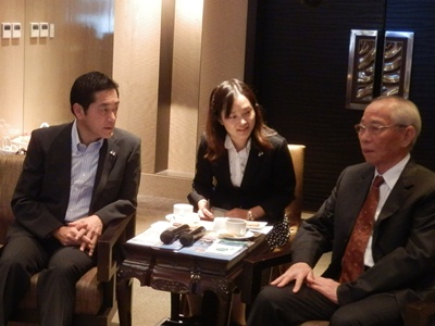 10月14日（月曜日）ジャイアント・マニュファクチャリング劉金標会長との会談（台湾）の画像